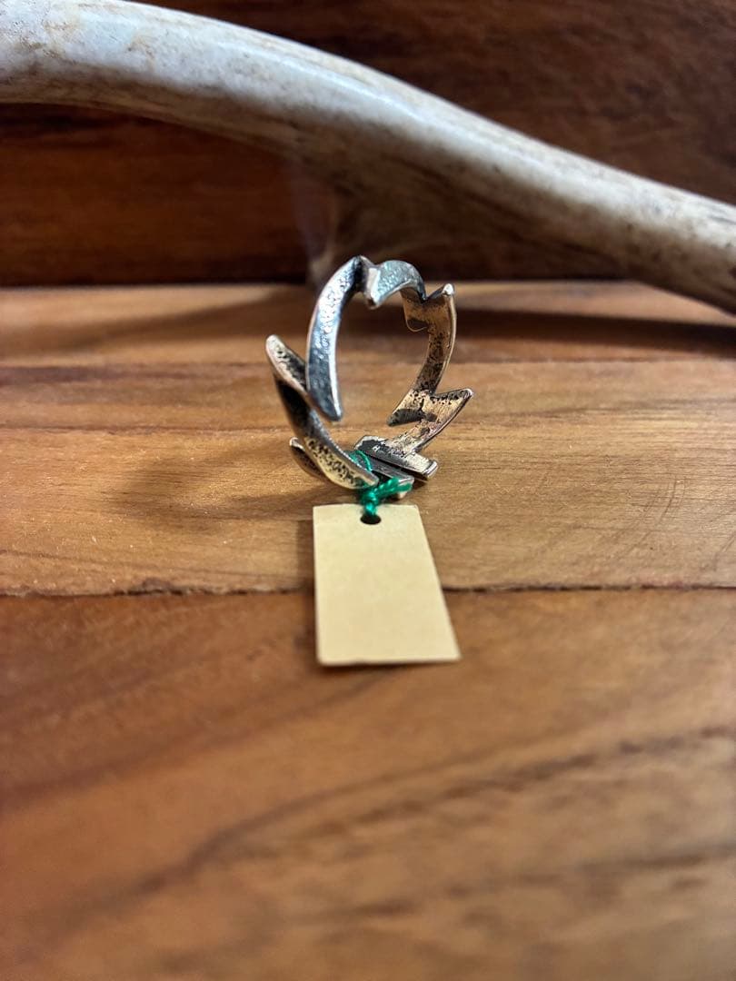 アーロンアンダーソン　ライトニング　リング　ナバホ　インディアンジュエリー20号