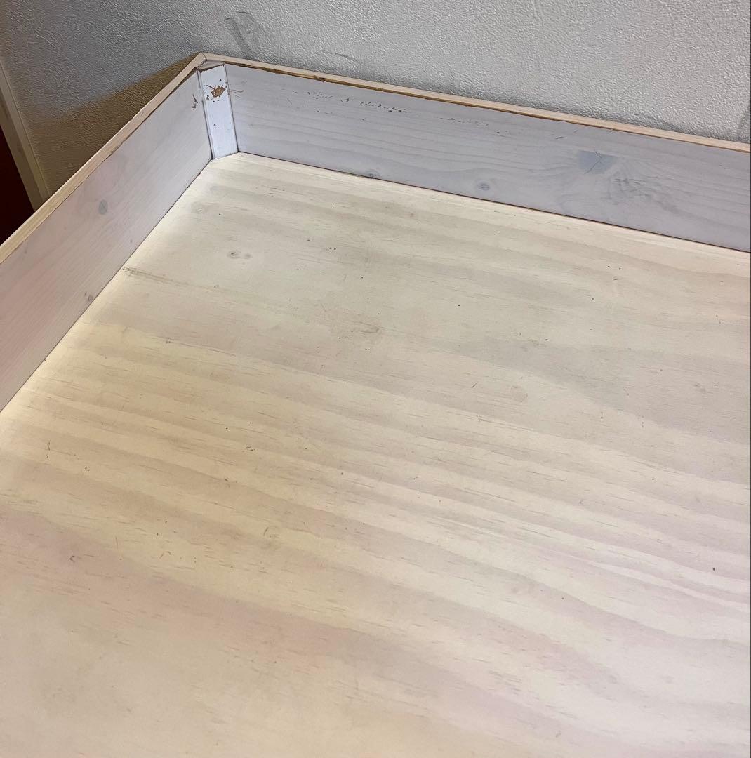 店舗什器　木製ワゴン