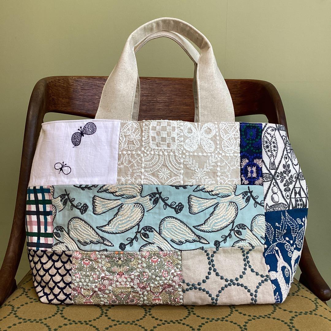 専用です！ミナペルホネン パッチワーク トートバッグハンドメイド