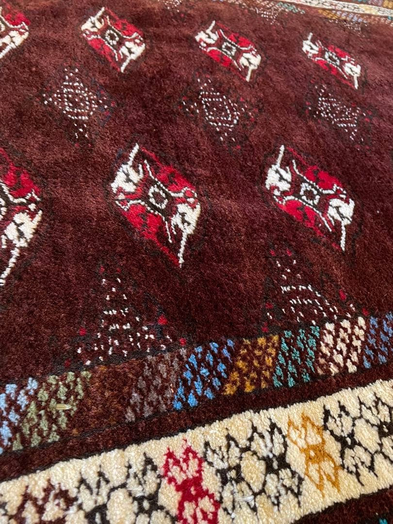 ヴィンテージラグ トルクメン　 約147cm×100cm