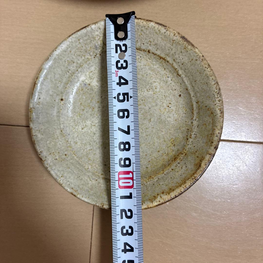 ⭐︎額賀章夫⭐︎セット①⭐︎新品未使用⭐︎プリーツ等皿4枚セット⭐︎笠間焼⭐︎