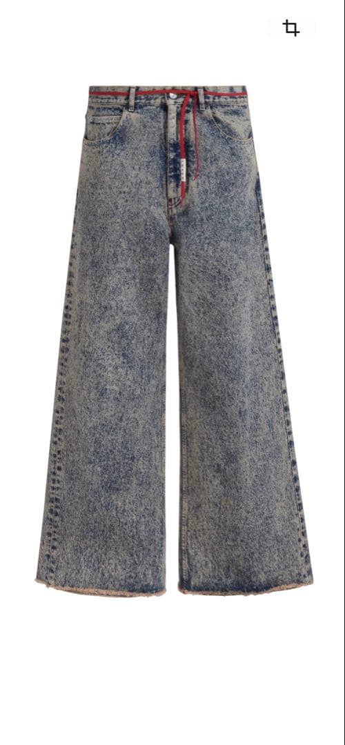 パンツ marni 23ss marble dyed cotton denim 31