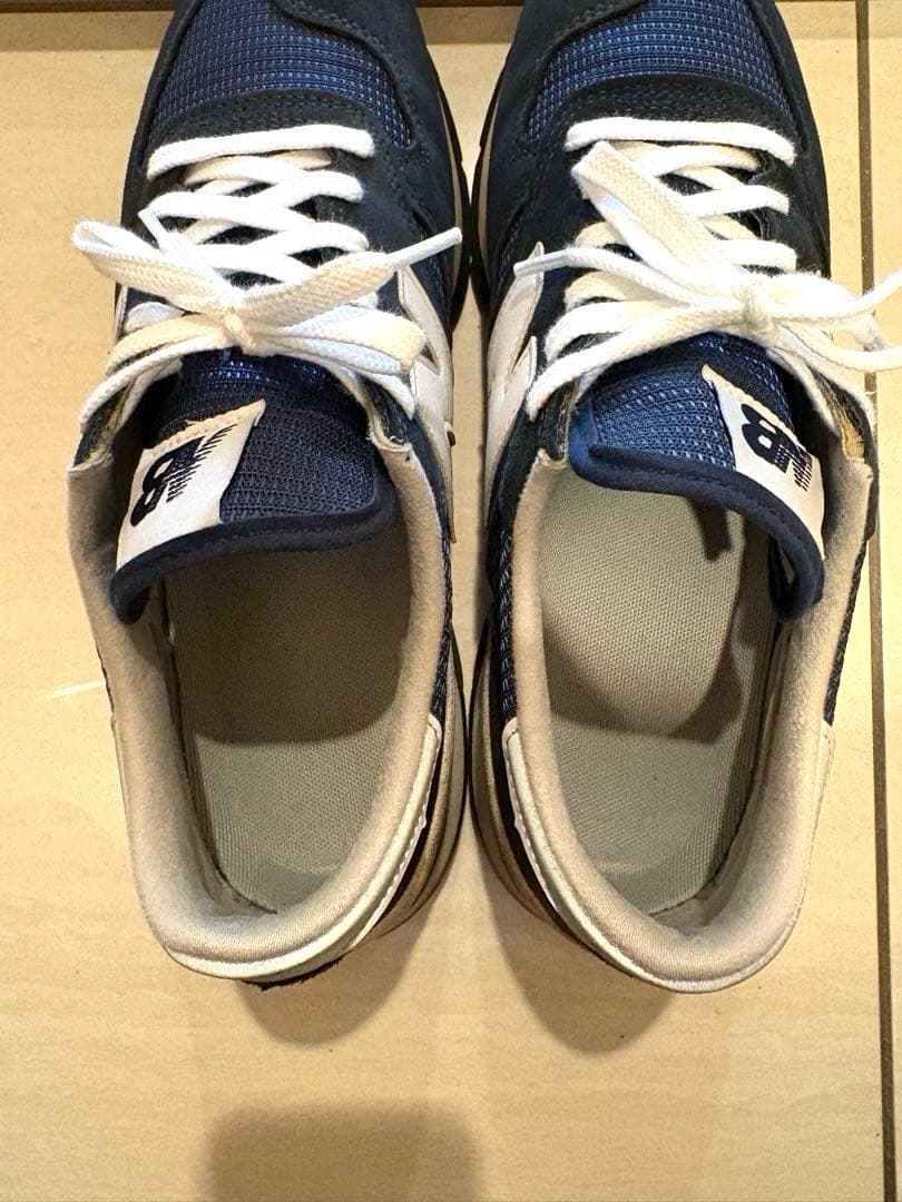 靴 New Balance M990 v1 NV NAVY 26cm