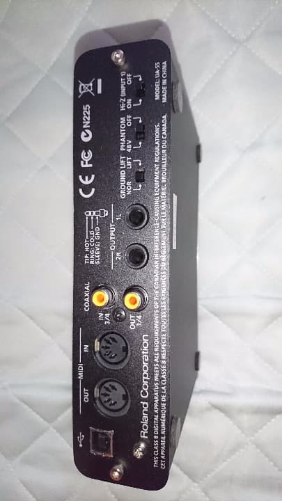 ローランド オーディオインターフェース QUAD-CAPTURE UA-55