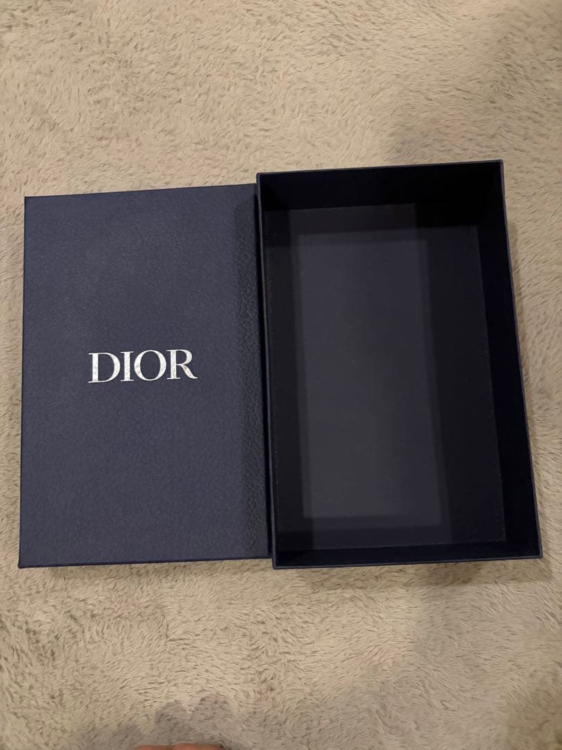 ［最終値下げ］Dior ロングジップウォレット　オブリークジャカード 箱付き