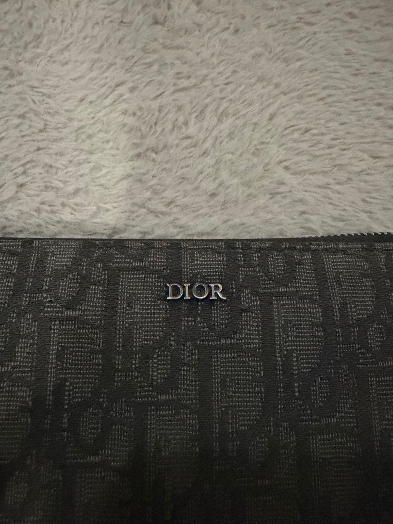［最終値下げ］Dior ロングジップウォレット　オブリークジャカード 箱付き