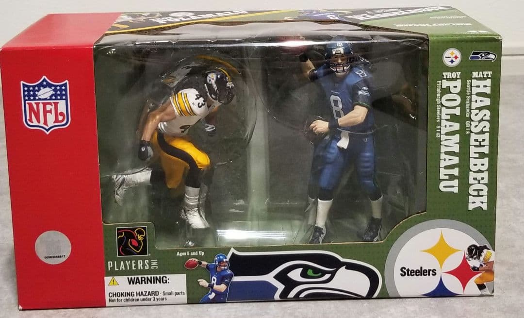 【レア　未開封】NFLマクファーレン　2pack　★ハッセルベックvsポラマル★