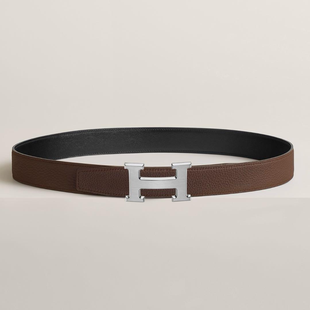 【新品】HERMES コンスタンス ベルト 90cm NOIR\CHOCOLAT