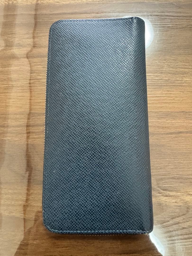 2017年製ルイヴィトン ヴェルティカル タイガ 長財布　ネイビー