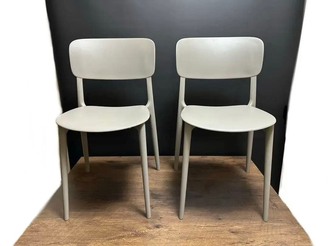 【2脚セット】　 calligaris　 SKINスキン グレー