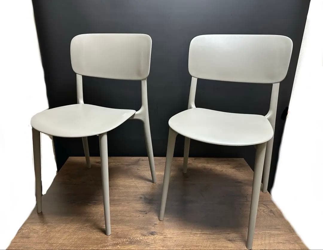 【2脚セット】　 calligaris　 SKINスキン グレー
