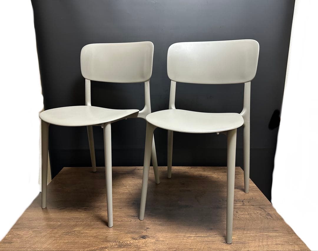 【2脚セット】　 calligaris　 SKINスキン グレー