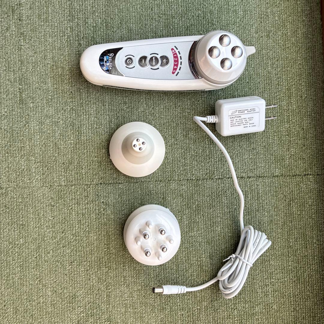 セルキュア美顔器 4モード 2ヘッド付き