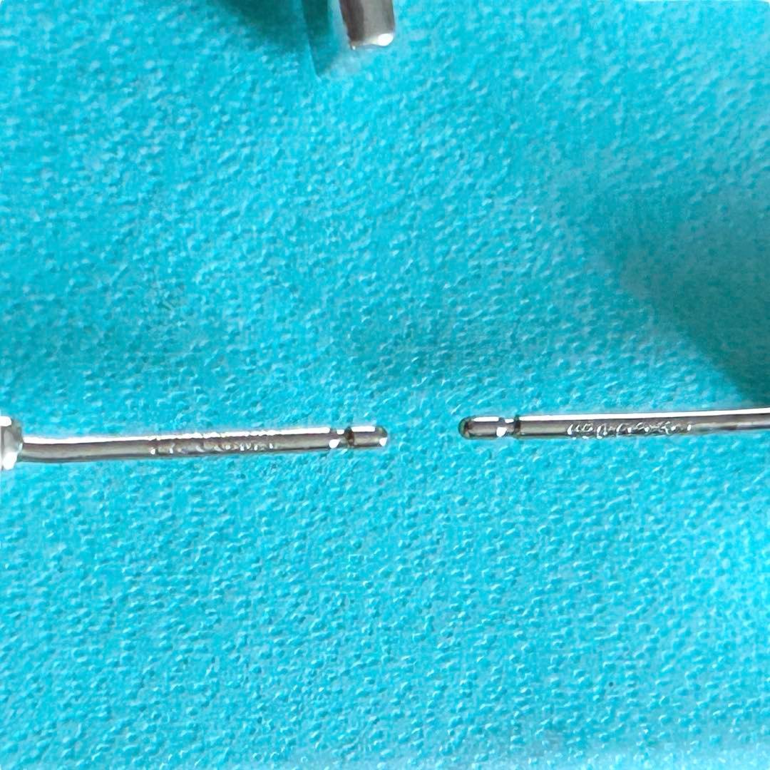 【極美品】ティファニー　ナロー　フープピアス　SV925 袋箱付き