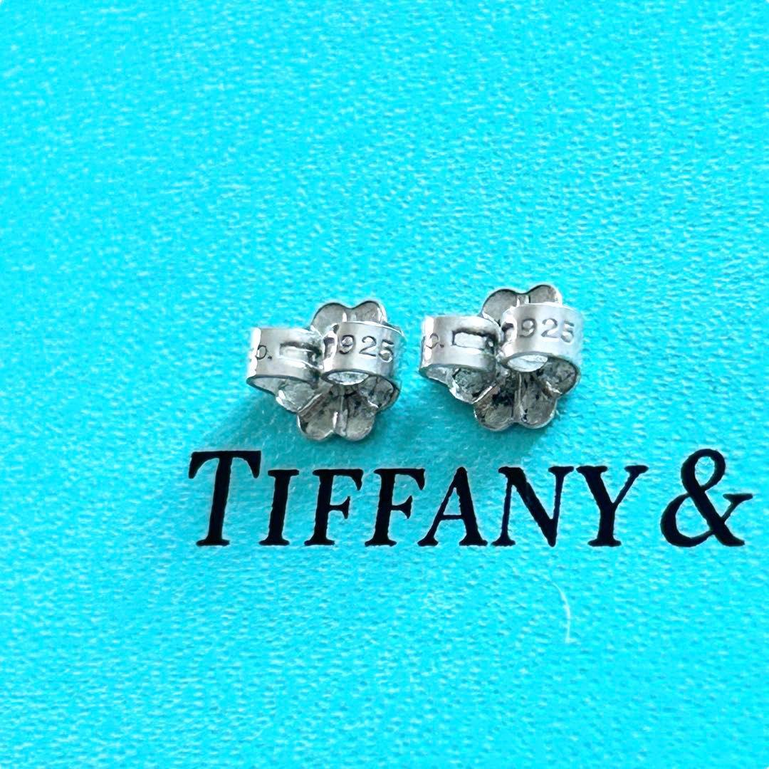 【極美品】ティファニー　ナロー　フープピアス　SV925 袋箱付き