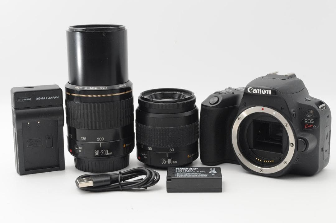 ▲美品④▲夏SALE▲ Canon EOS Kiss x9 ダブルレンズ