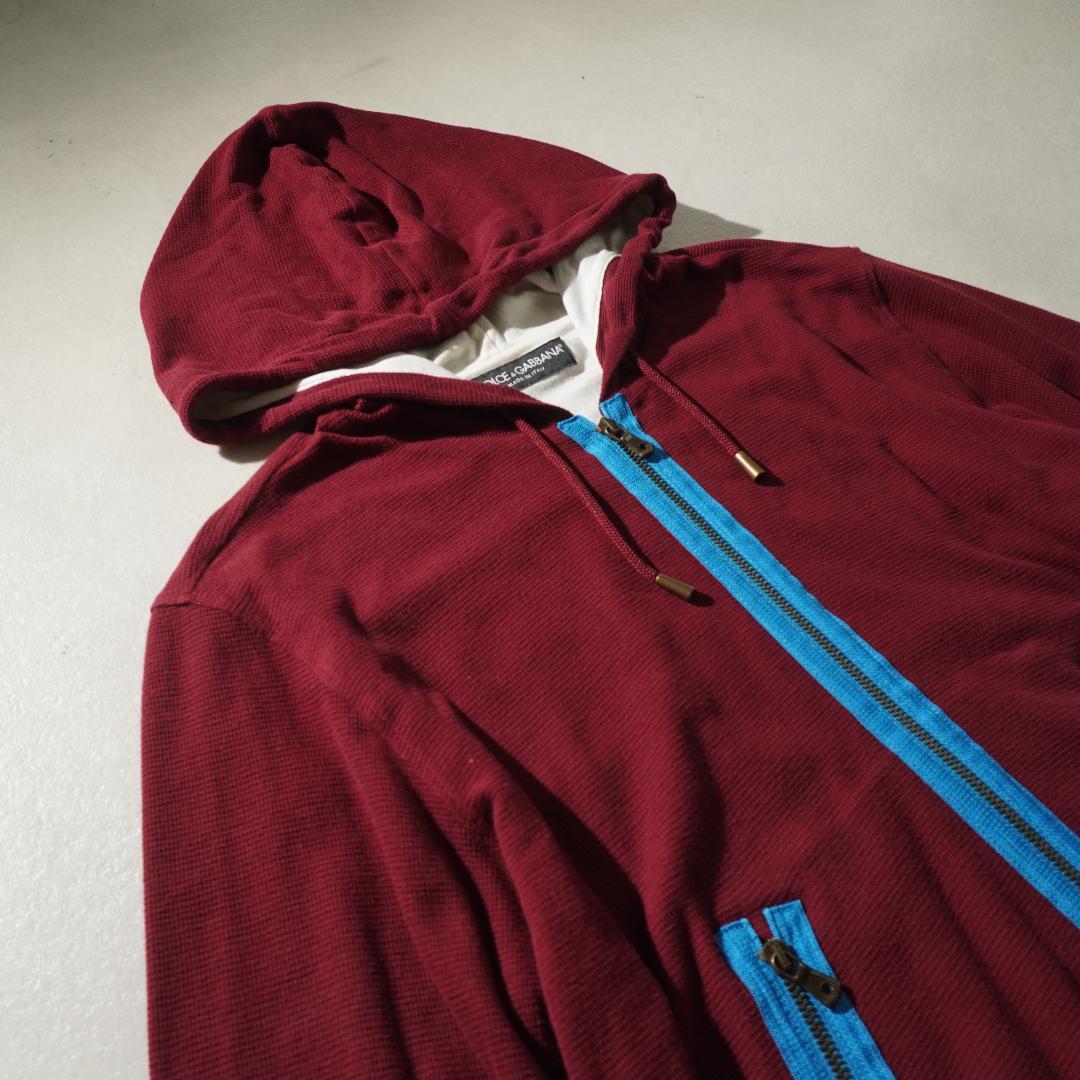 DOLCE&GABBANA イタリア製 ジップアップ パーカー /BZ88