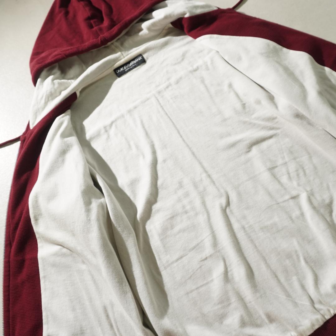 DOLCE&GABBANA イタリア製 ジップアップ パーカー /BZ88