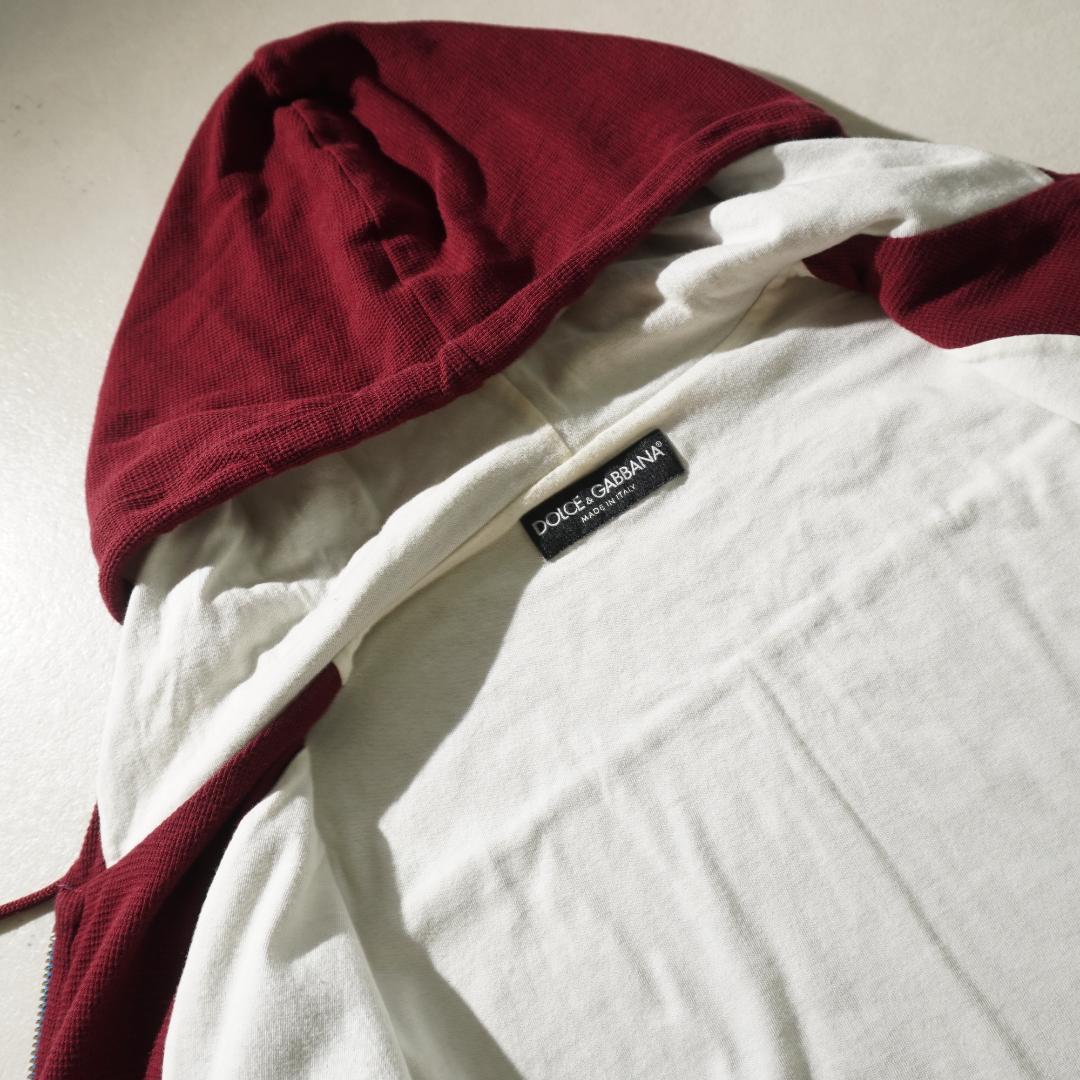 DOLCE&GABBANA イタリア製 ジップアップ パーカー /BZ88