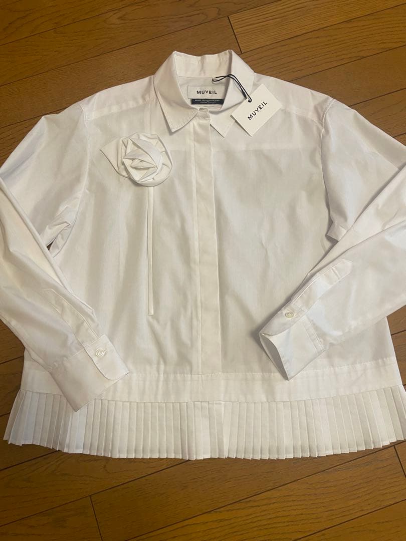 MUVEIL シャツ 38 2025 新作　完売