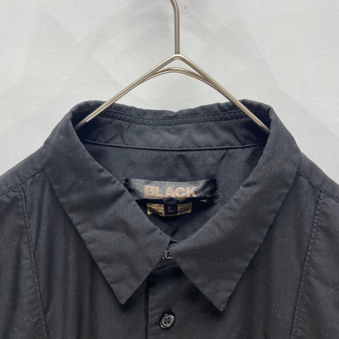 BLACK COMME des GARCONS 19AW ベルテッドシャツ L