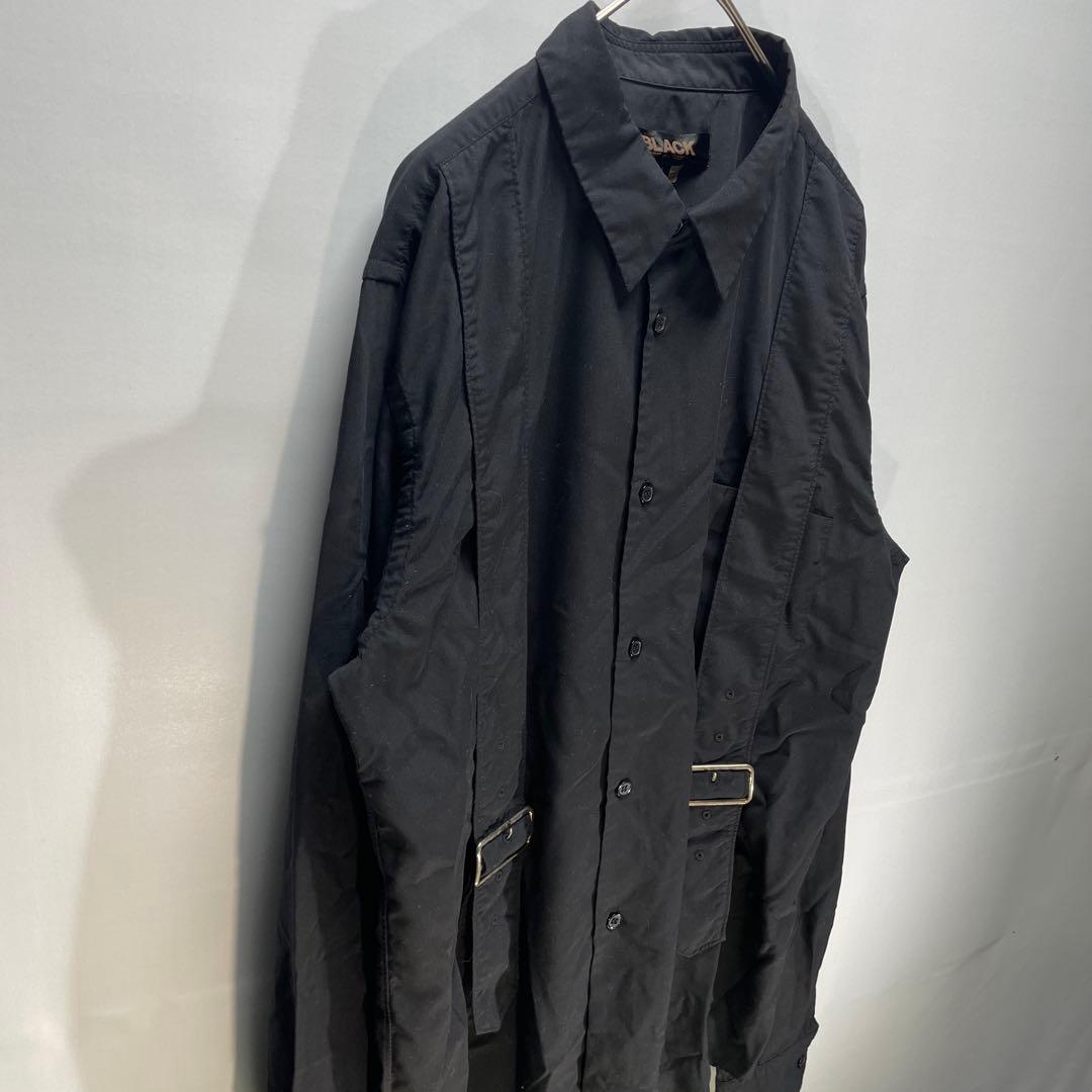 BLACK COMME des GARCONS 19AW ベルテッドシャツ L