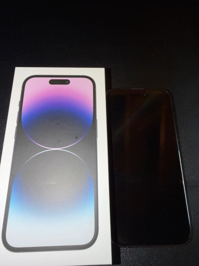 SIMフリー iPhone 14 Pro 256GB ディープパープル ジャンク