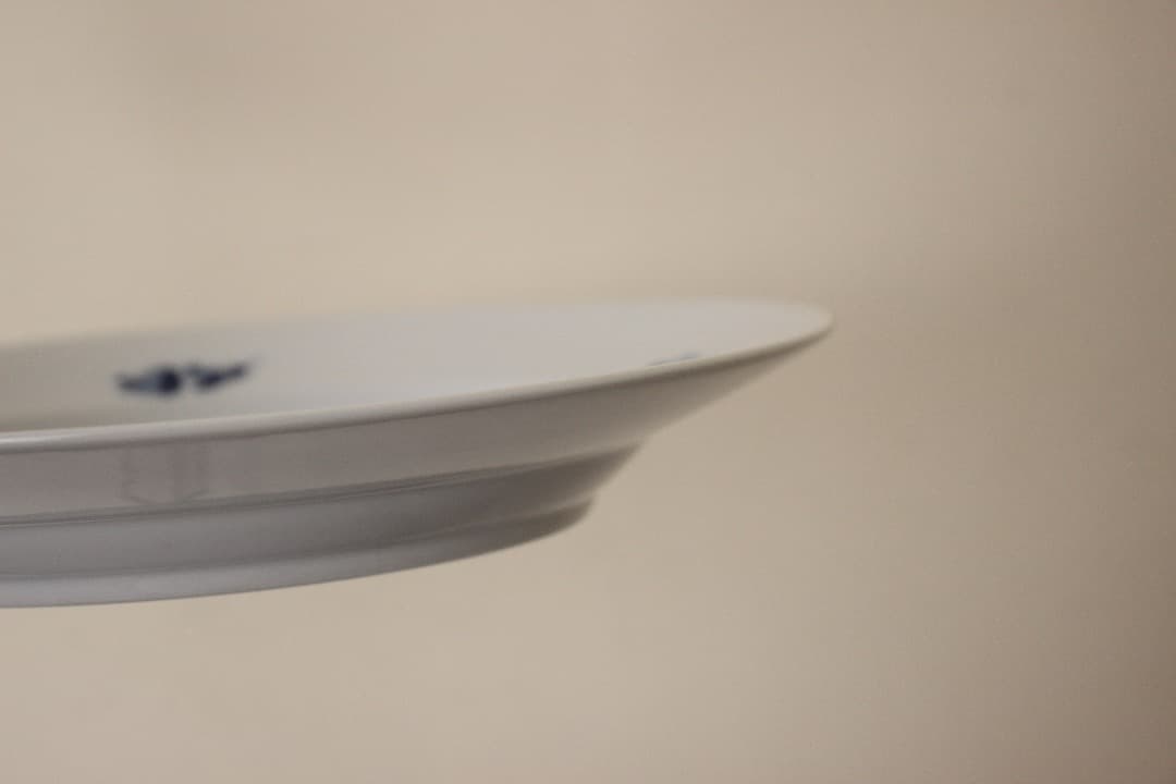 未使用・箱入　ロイヤルコペンハーゲン　ブルーフラワー　２３cmプレート　ペア