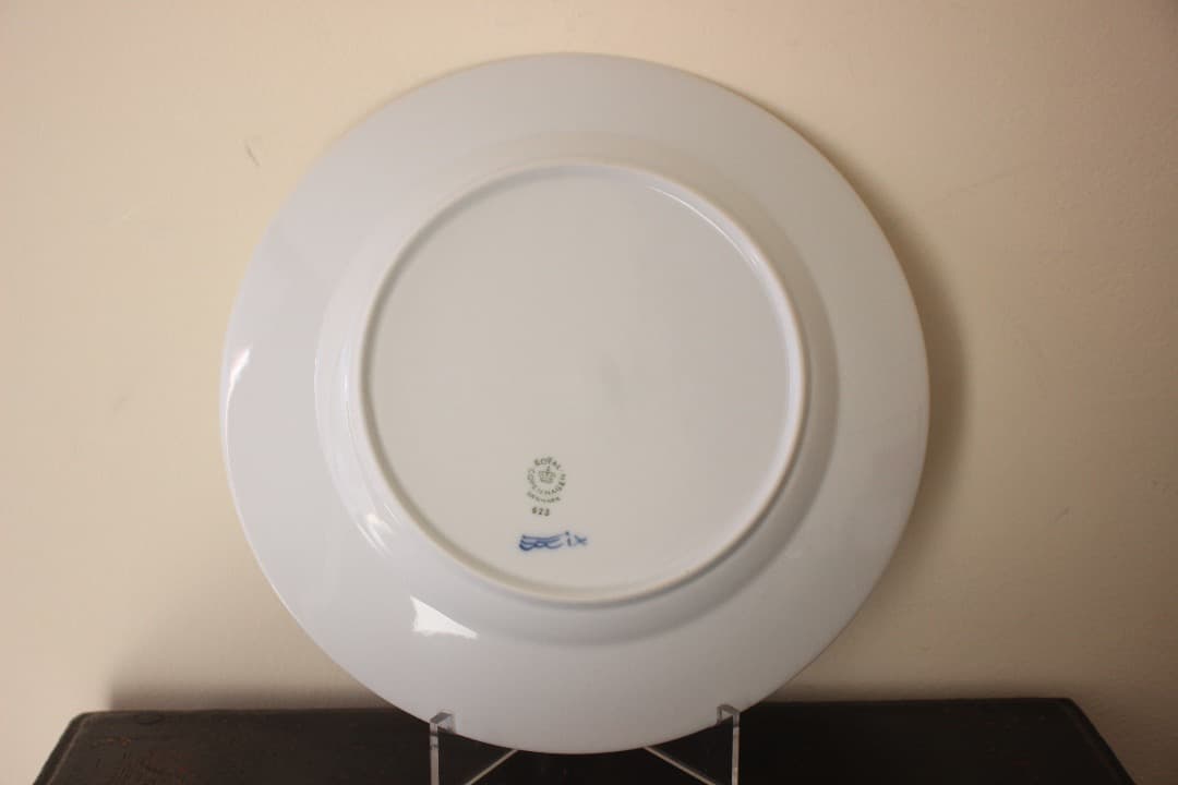 未使用・箱入　ロイヤルコペンハーゲン　ブルーフラワー　２３cmプレート　ペア