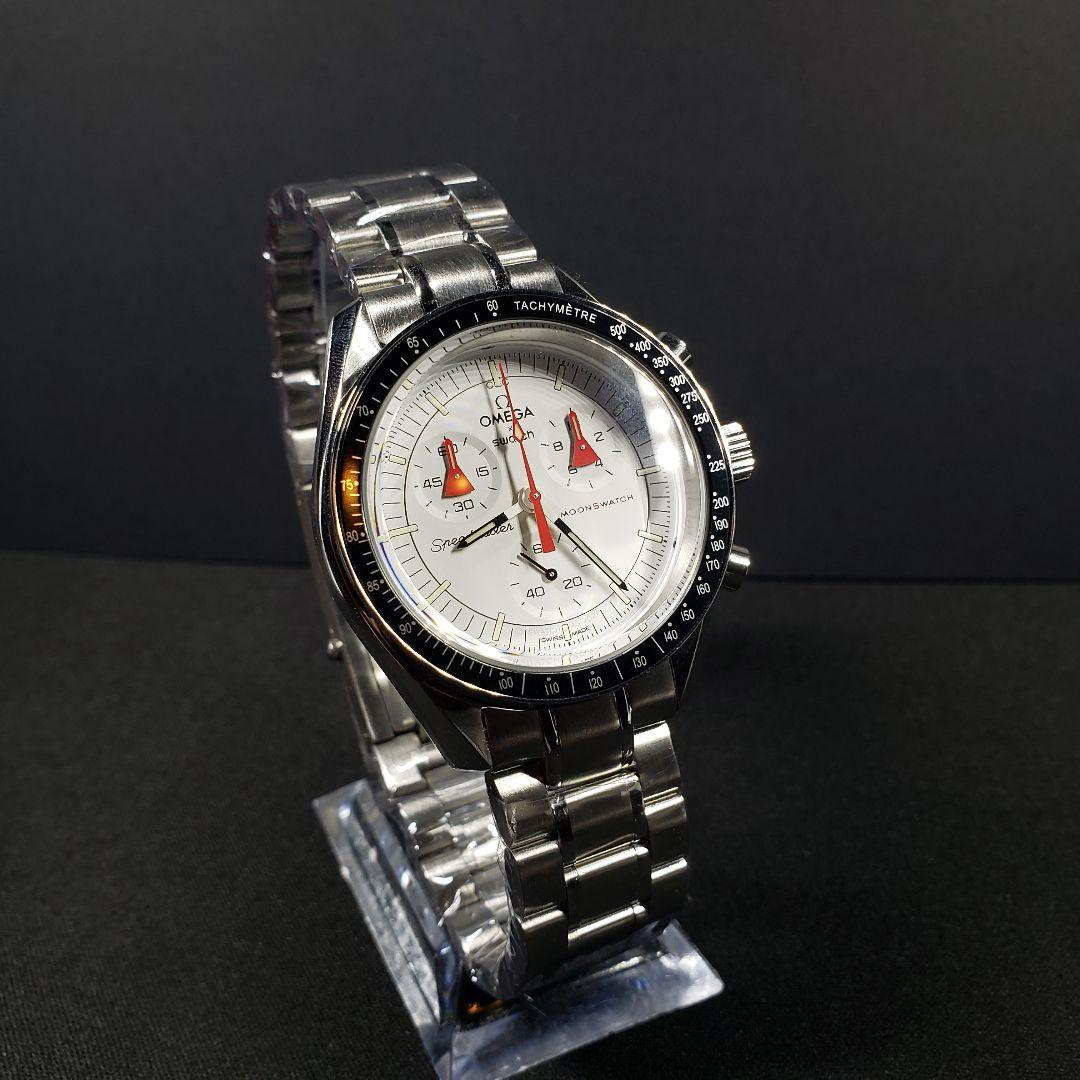 【正規品カスタム】OMEGA×Swatch MARS マーズ オメガスウォッチ