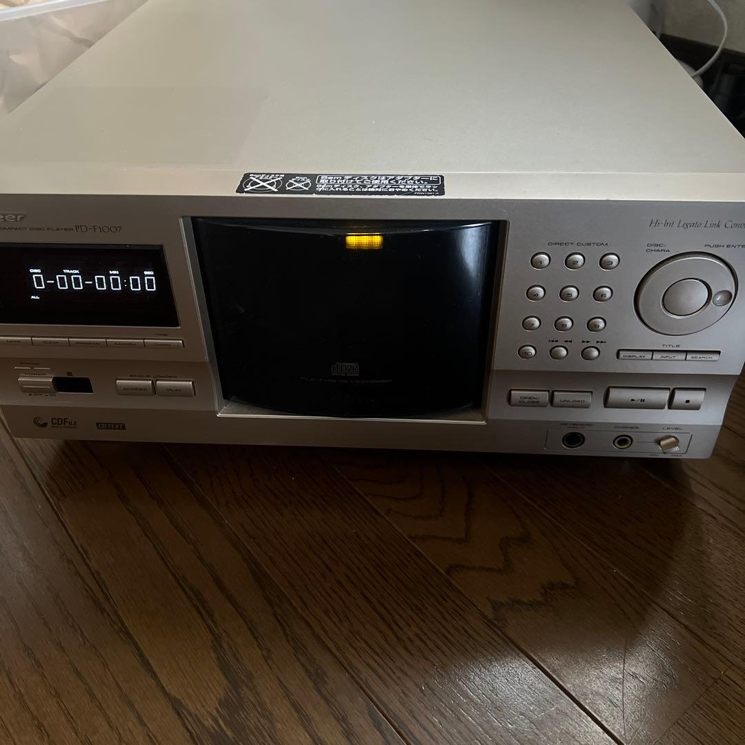 Pioneer パイオニア CDファイルプレーヤー PD-F1007