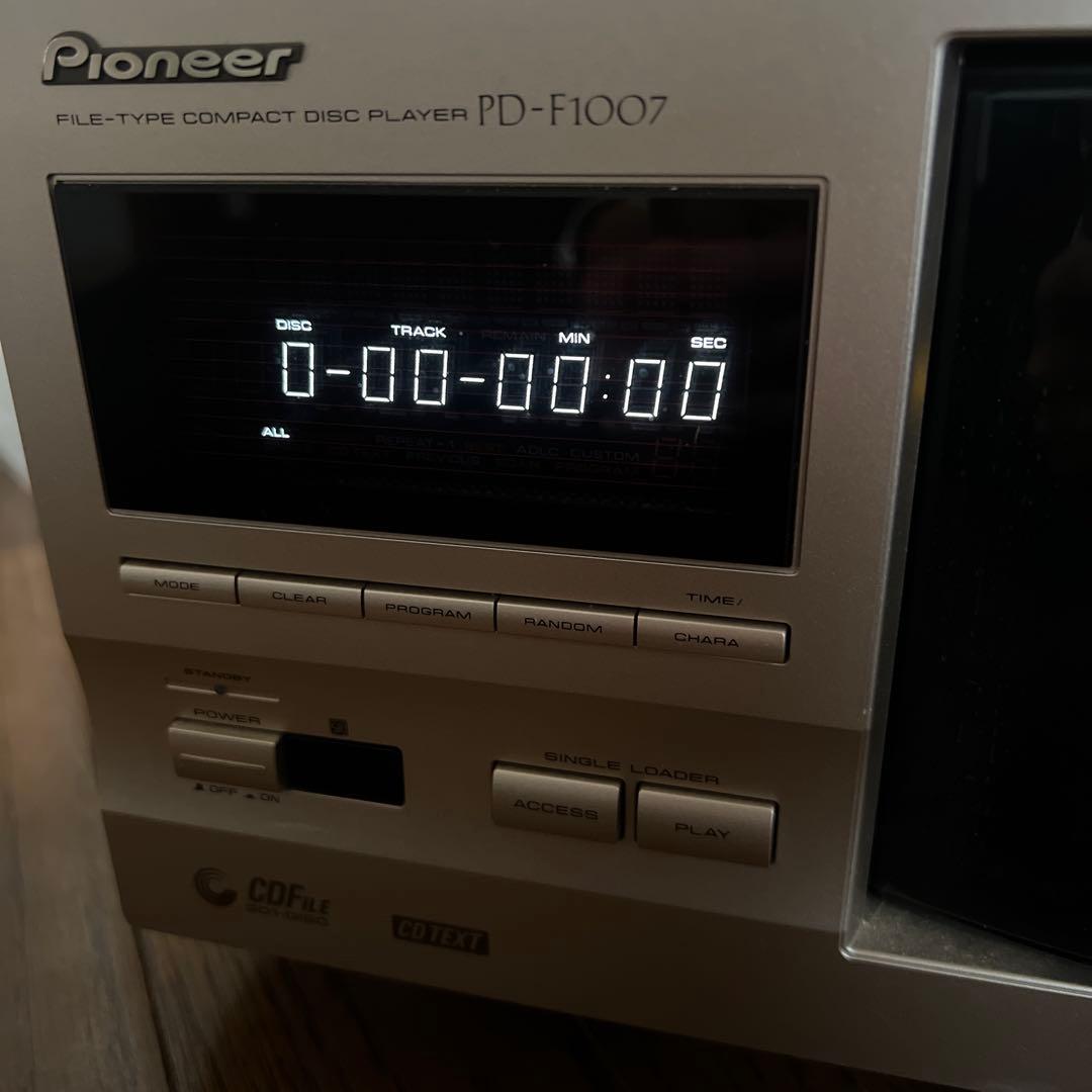 Pioneer パイオニア CDファイルプレーヤー PD-F1007