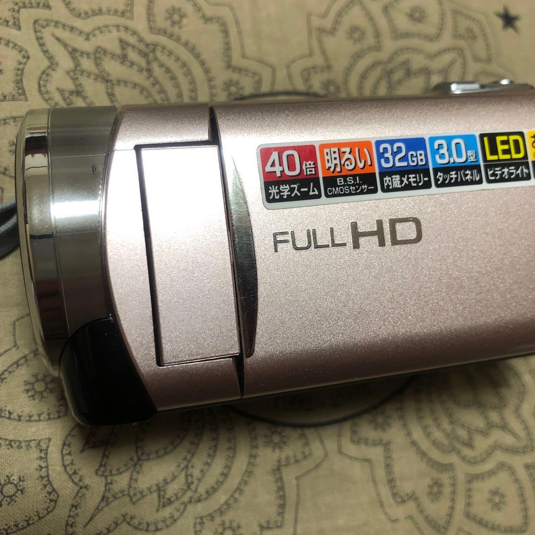 美品 JVC Everio GZ-E265 ピンクゴールド ビデオカメラ