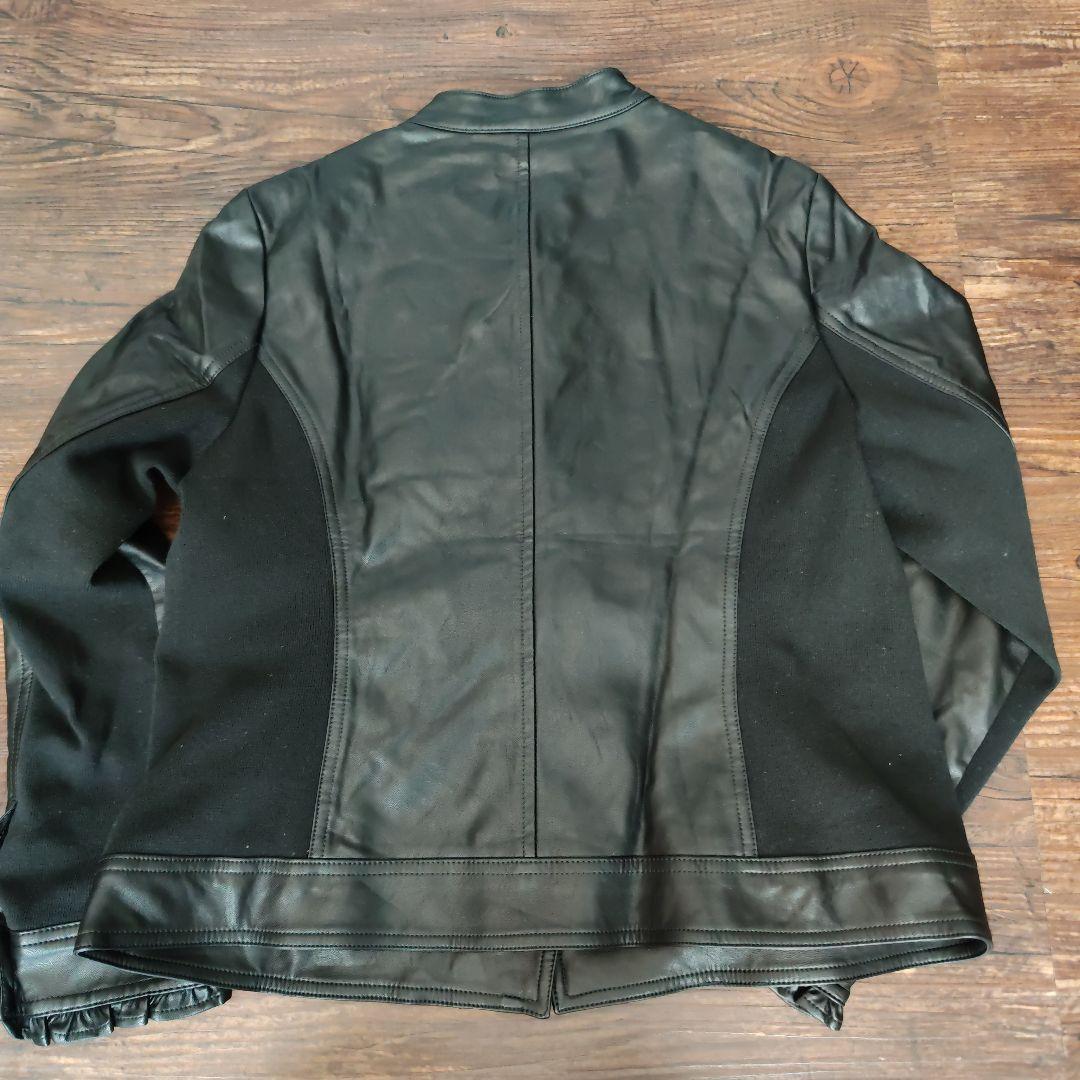 &Love masami satomi　合皮ジャケット　Lサイズ　ライダース