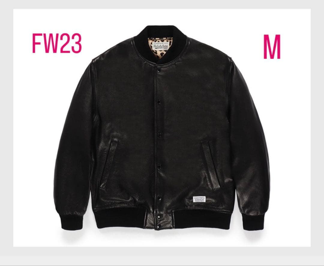 さくさくさん専用 WACKOMARIA FW23 LEATHER VARSITY