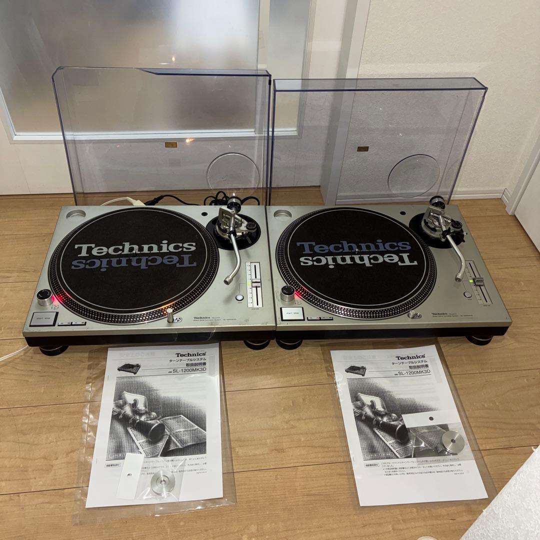 動作ok Technics SL-1200MK3D ターンテーブル 2台