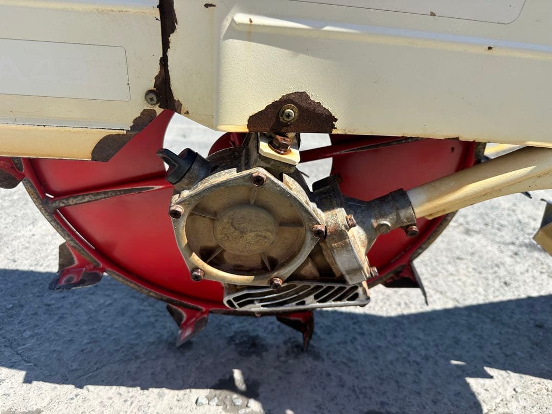 丸山田面ライダー　溝切機　乗用　水田溝切り 発機械の作動状態は良好岩手県奥州市発