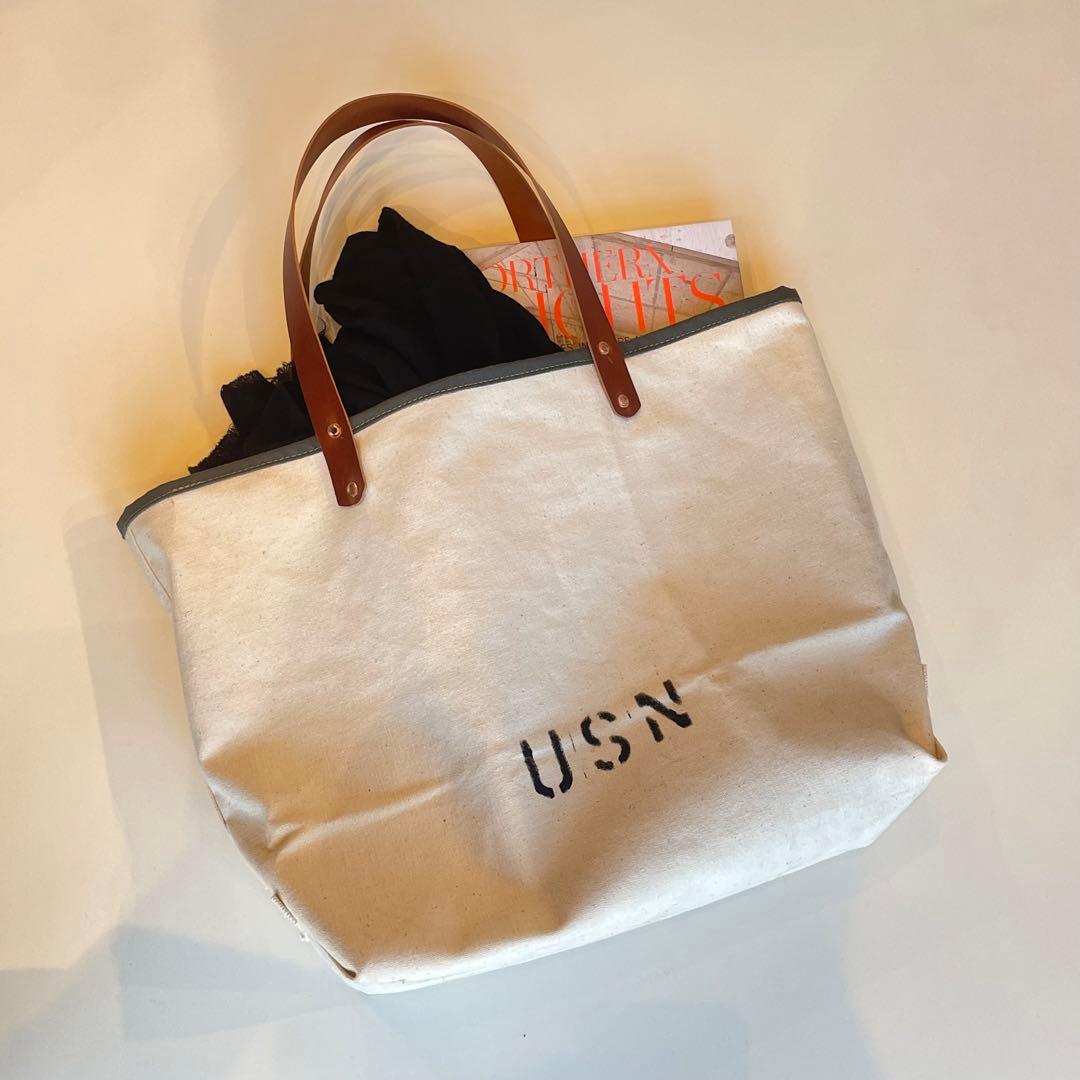 【ビンテージ】デッドストック　アメリカ軍　トートバッグ ミリタリー50s 60s