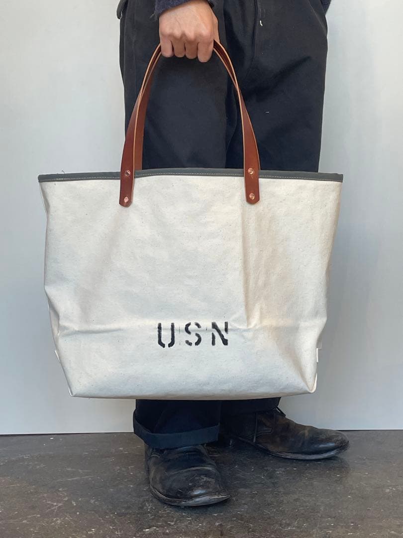 【ビンテージ】デッドストック　アメリカ軍　トートバッグ ミリタリー50s 60s