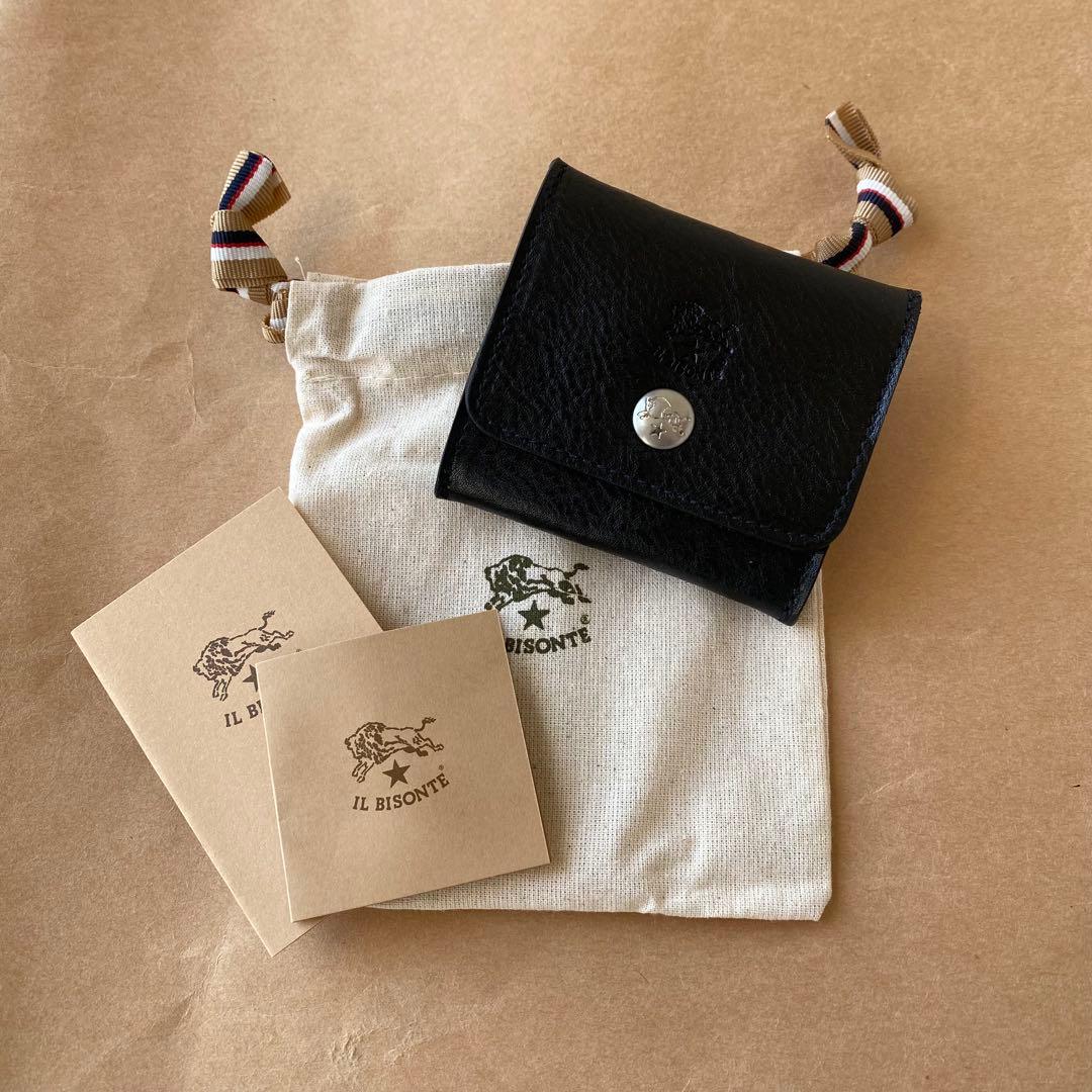 イルビゾンテ　ケース　小銭入れ　小物入れ　ブラック