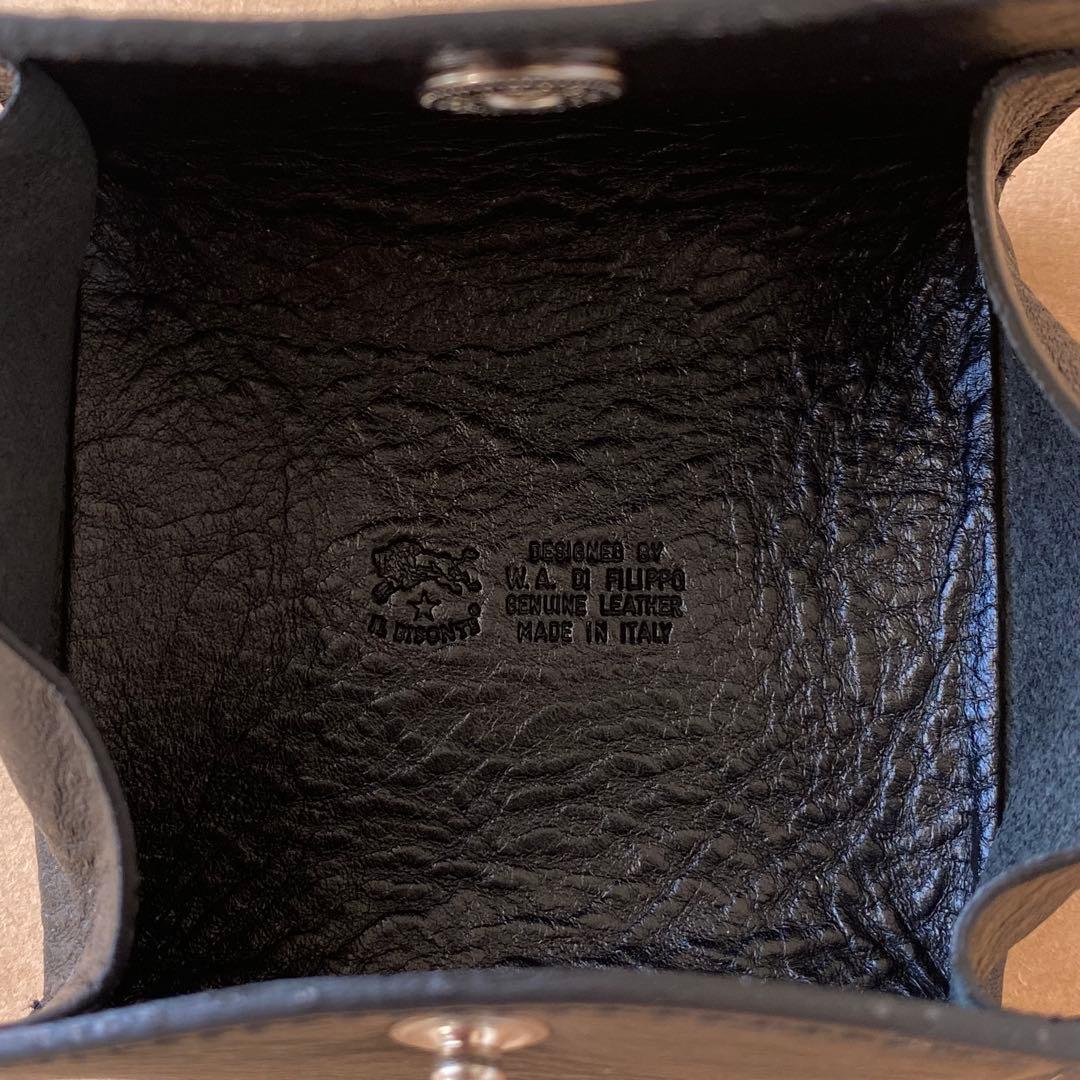 イルビゾンテ　ケース　小銭入れ　小物入れ　ブラック