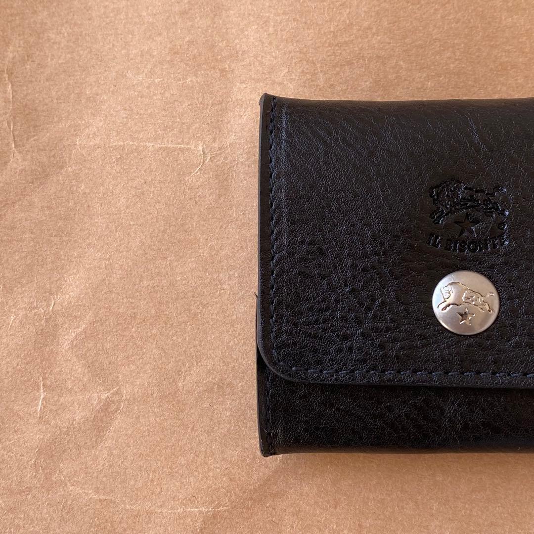 イルビゾンテ　ケース　小銭入れ　小物入れ　ブラック