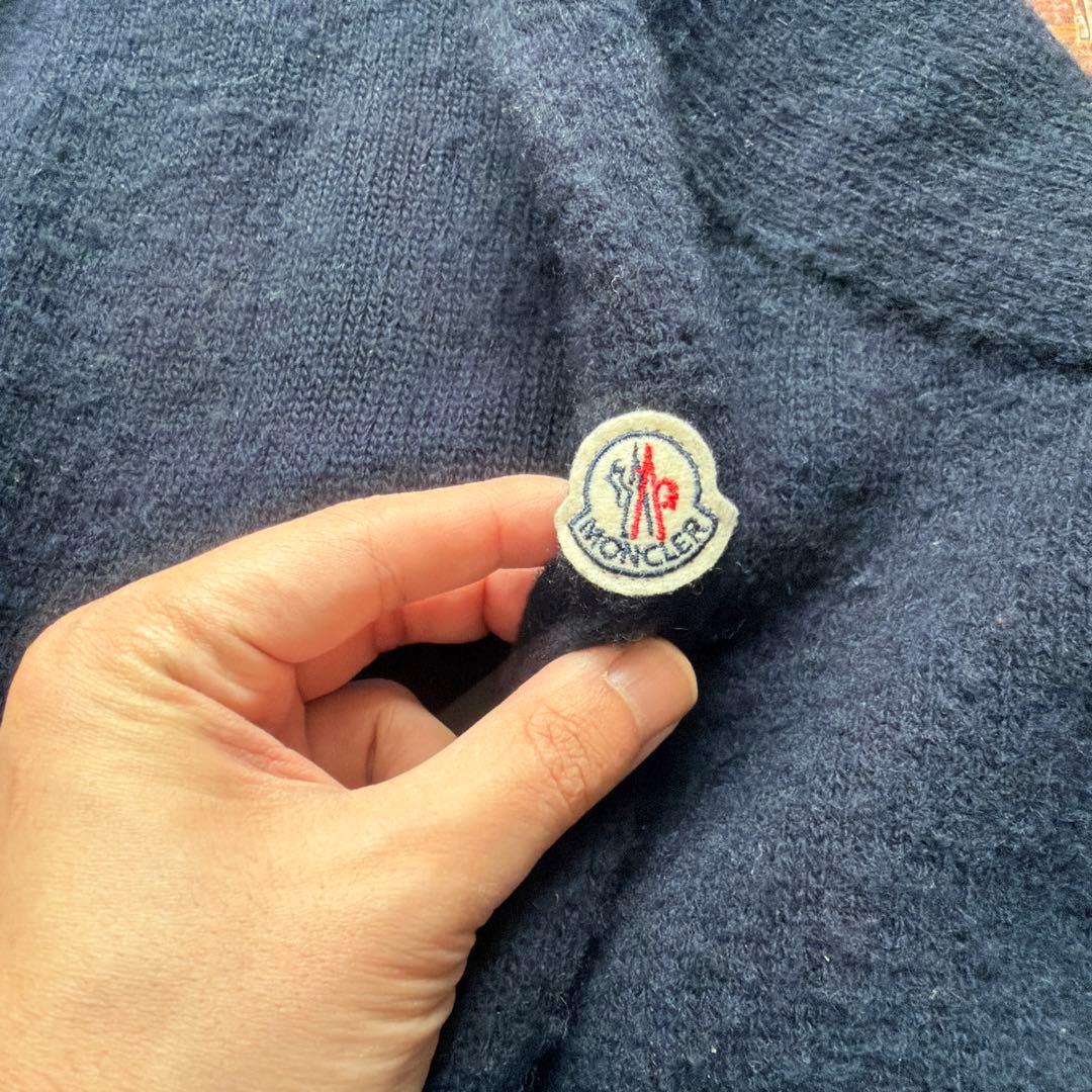 MONCLER ネイビー 長袖セーター