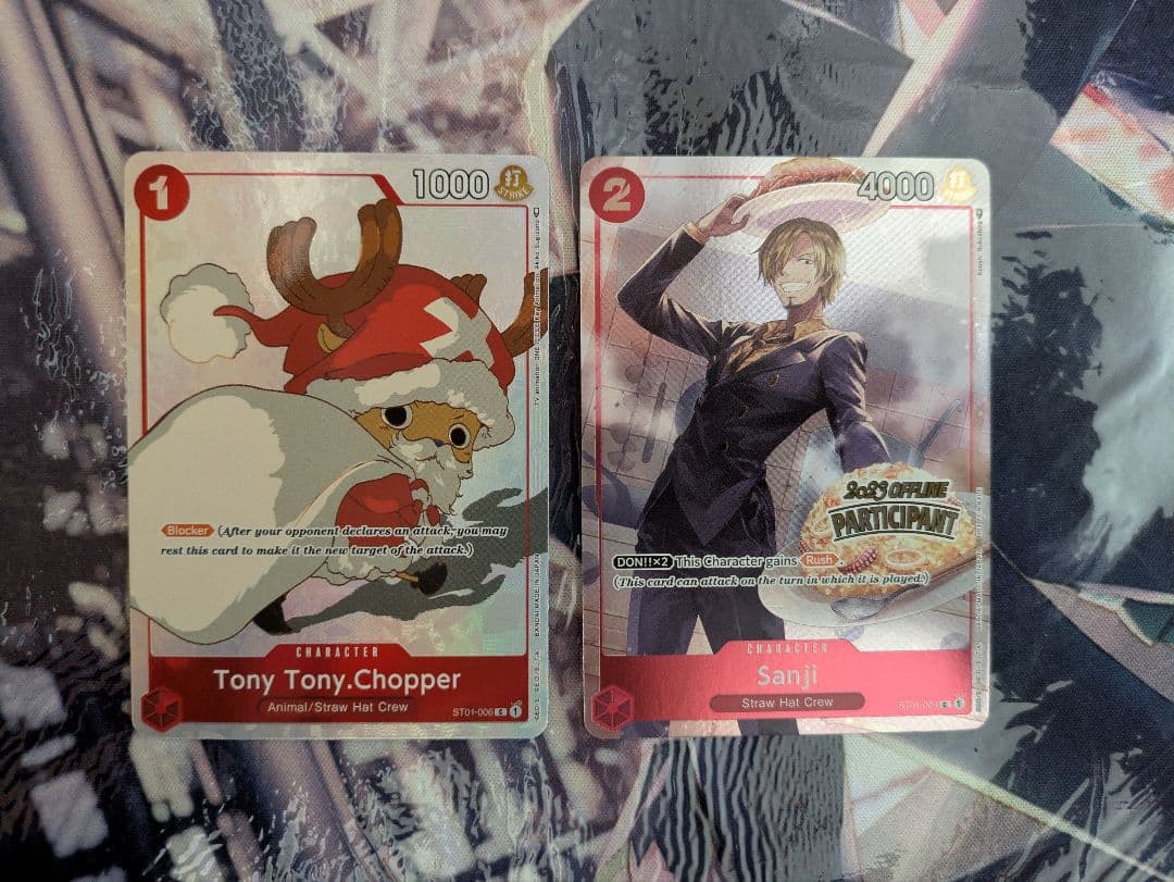 ワンピースカード 海外 英語版 サンジ チョッパー プロモ