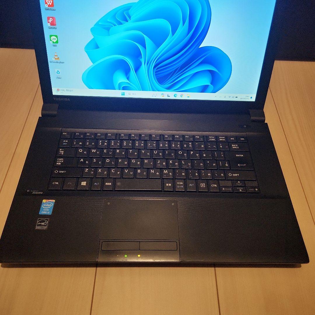 ⭐美品⭐　ノートパソコン　薄型　大画面　大容量　東芝　持ち運びも可能！