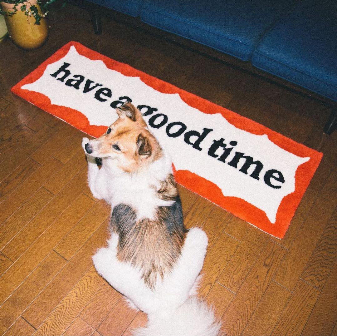 ラグ・カーペット have a good time SIDE FRAME RUG