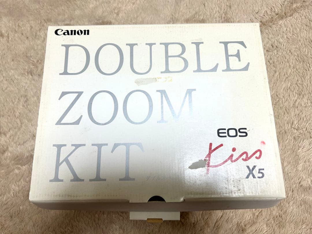 Canon EOS kiss X5 ダブルズームキット デジタル一眼レフカメラ