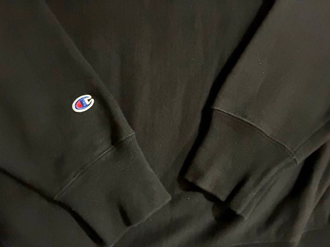 00s チャンピオン　リバースウィーブ　パーカー　ブラック　ホンジュラス製