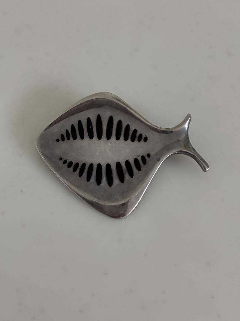ジョージジェンセン 343 ブローチ 魚 SV925  