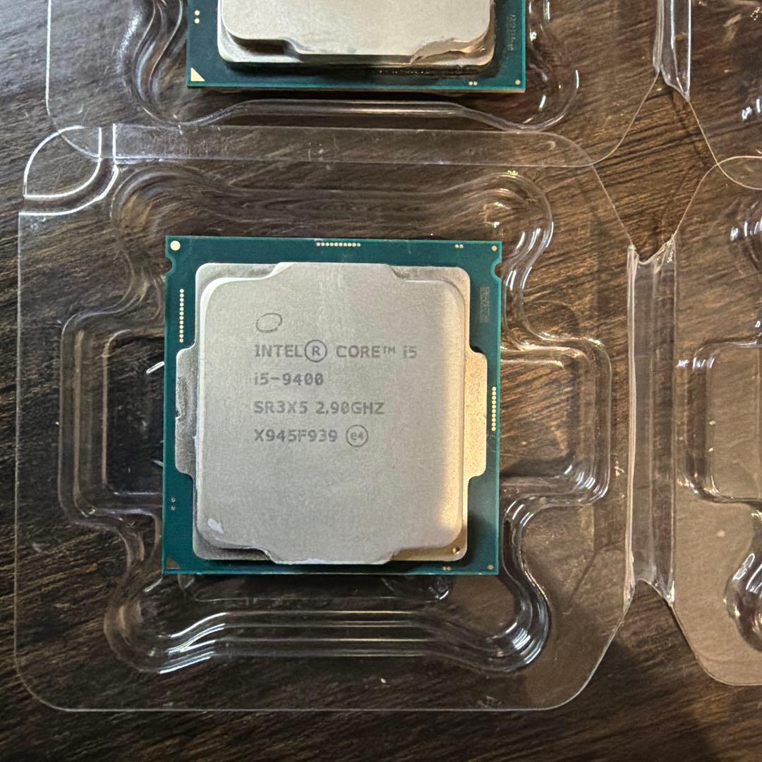 Intel Core i5-9400、Core i5-8400 2枚セット